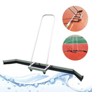 TOOL1SHOoo Tennis Court Squeegee Sweeper Sport Court Water Remover Dryer-Surface Rain Shutt Water Squeegee Foam Blade Tennis Basketball Court Floor Surface Water Pusher