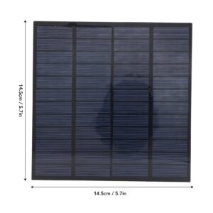 Mini Portable Solar Panel 12V 3W Small Polysilicon Solar Panel Cell Module Charger Outdoor DIY Solar Panel