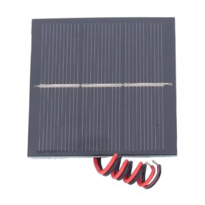 mini solar panel 0.65w 1.5v diy plate solar panel charger kit with wire for portable power supply