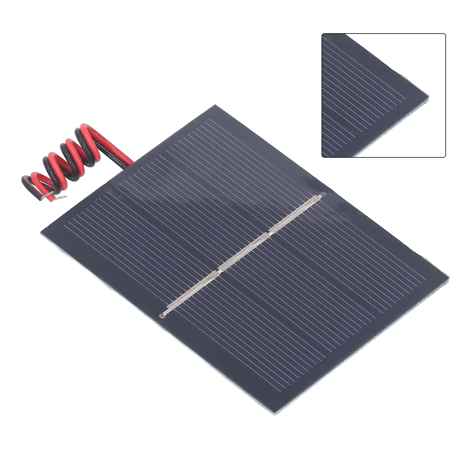 Mini Solar Panel 0.65W 1.5V DIY Plate Solar Panel Charger Kit with Wire for Portable Power Supply