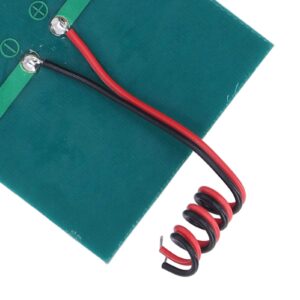 Mini Solar Panel 0.65W 1.5V DIY Plate Solar Panel Charger Kit with Wire for Portable Power Supply