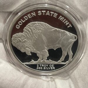 1 oz .999 Buffalo Authentic Silver Round