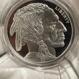 1 oz .999 Buffalo Authentic Silver Round