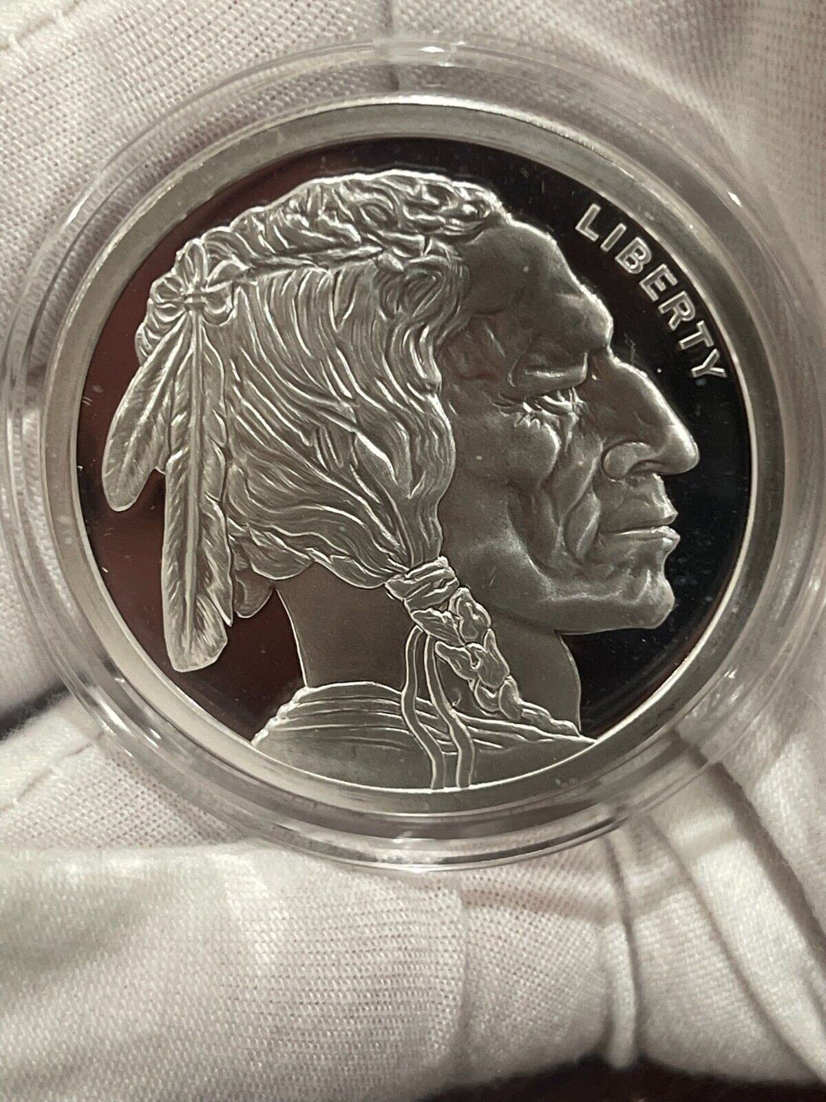 1 oz .999 Buffalo Authentic Silver Round