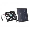 exhaust fan, solar panel fan kit 20w portable waterproof ip65 20 conversion rate mini exhaust fan for pet house greenhouse