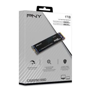 PNY CS2230 1TB M.2 NVMe Internal Solid State Drive (SSD) - M280CS2230-1TB-RB