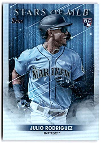 2022 Topps Update Stars of MLB #SMLB-87 JULIO RODRIGUEZ Seattle Mariners Baseball Trading Card