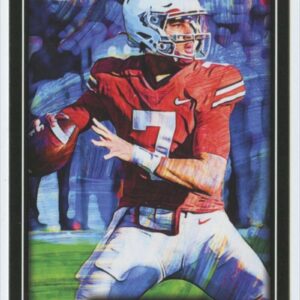 2022 SAGE Artistry #36 C.J. Stroud Ohio State Buckeyes RC Rookie Football Trading Card