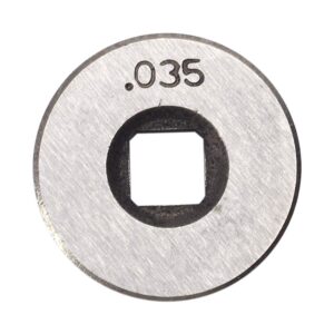 pizarra welder wire feed drive wheel kit 25mm diameter 0.8-0.9mm/.030 inch-.035 inch