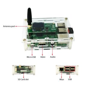 MMDVM Hotspot DMR Dstart C4FM Ysf Simplex Digital Voice Modem Raspberry Pi Model 2B Two Color Screen