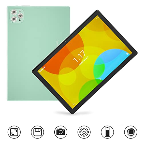 Naroote Gaming Tablet, 10.1in Tablet 5000mAh Rechargeable 100 to 240V for Entertainment (US Plug)