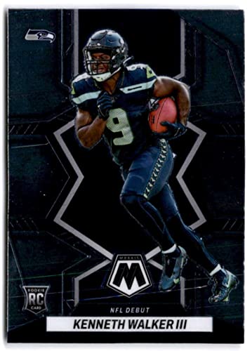 2022 Panini Mosaic #284 Kenneth Walker III RC Rookie NFL Debut Seattle Seahawks