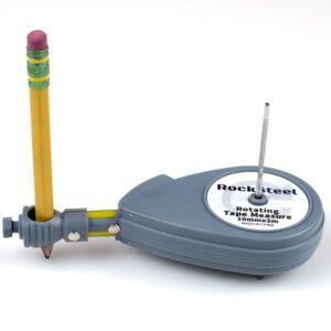 roto tape compass | rotating tape measure beam compass alternative circle drawing tool to draw arcs (not 2 inches short!)