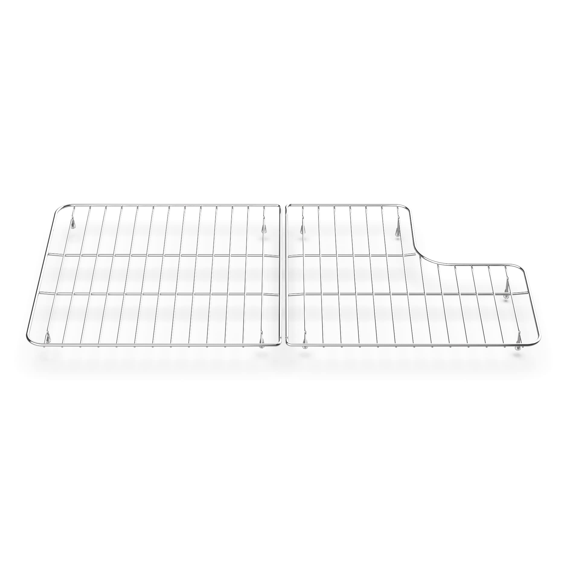 ANTOBLE K-6639-ST Sink Rack Compatible with Kohler Whitehaven Farmhouse Cairn K-6488 K-6489 K-27785 Bottom Basin Rack Kitchen Sink Protector 36" for Kohler Stainless Steel Sink Grid Replacement Part