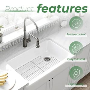 6639-ST Kitchen Bottom Basin Sink Rack for Kohler Whitehaven K-6488 and K-6489 304 Stainless Steel Sink