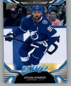 2022-23 upper deck mvp #2 steven stamkos tampa bay lightning nhl hockey trading card