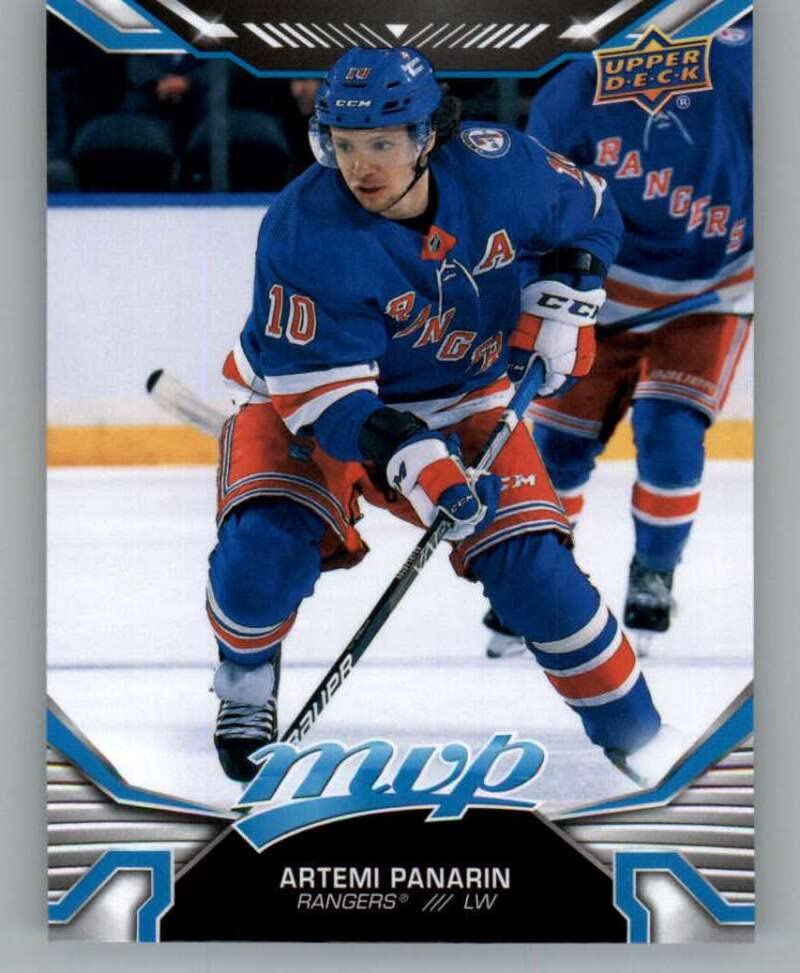 2022-23 Upper Deck MVP #10 Artemi Panarin New York Rangers NHL Hockey Trading Card