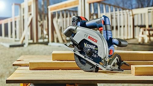 BOSCH GKS18V-22B25 18V Brushless Blade-Right 6-1/2 In. Circular Saw Kit with (2) CORE18V 4 Ah Advanced Power Batteries