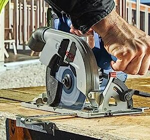 BOSCH GKS18V-22B25 18V Brushless Blade-Right 6-1/2 In. Circular Saw Kit with (2) CORE18V 4 Ah Advanced Power Batteries