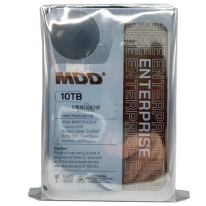 MDD 10TB 7200RPM 256MB Cache SAS 12.0Gb/s 3.5inch Internal Enterprise Hard Drive (MDD10TSAS25672E) - 5 Years Warranty