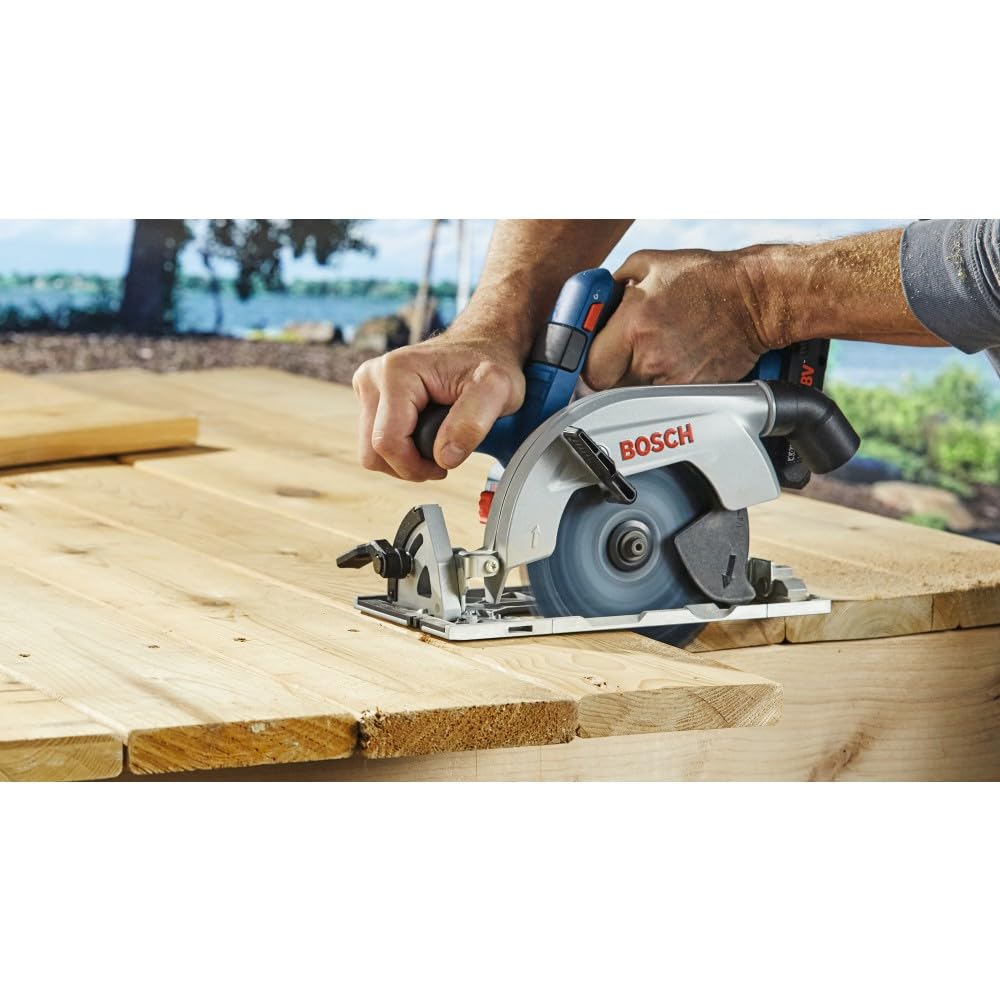 BOSCH GKS18V-22LN 18V Brushless Blade-Left 6-1/2 In. Circular Saw (Bare Tool)