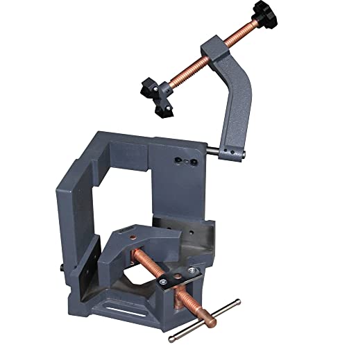 ‎KAKA INDUSTRIAL AC-100H 3 Axis Welders Clamp, Heavy Duty Cast Iron Angle Clamp