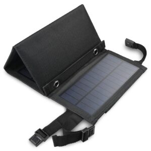 portable foldable solar panel 6w for outdoor charging usb device power bank earbuds fans etc.(not very suitable for charging the cellphone directly)