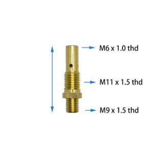 Allyearauto 24 PCS Flux Core Gasless Nozzle Tips Kit, Compatible with Lincoln Magnum 100L & Weld-Pak 100HD 125HD 140HD MIG Welder, MIG Eastwood 135/175, Titanium 140, Lotos 140, Tweco Mini and more.