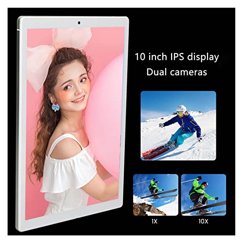 10in Tablet, Tablet PC 8 Core CPU for Android10 Dual Camera for Elderly (US Plug)