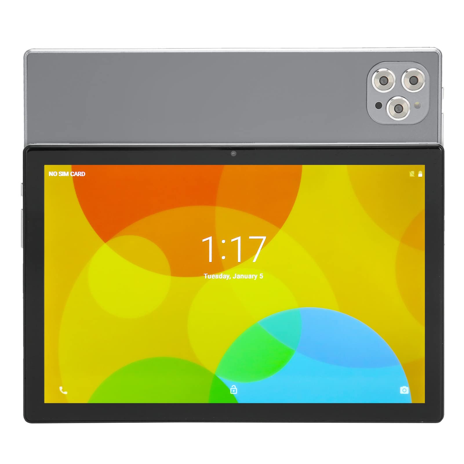 Tablet, 10.1 Inch 1600x2560 IPS Tablet for Android 10.1, 6G RAM 128G ROM Octa Core Portable Tablet, 5G WiFi Network Calling Tablet for Daily Life