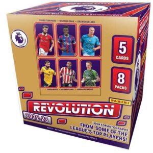 2022-23 Panini Revolution Soccer Hobby Box (8 Packs/5 Cards)