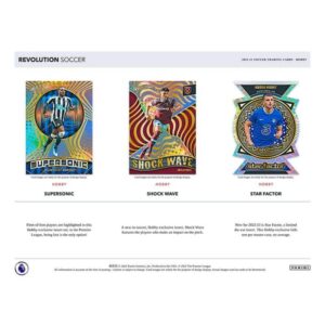 2022-23 Panini Revolution Soccer Hobby Box (8 Packs/5 Cards)