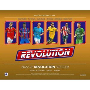 2022-23 Panini Revolution Soccer Hobby Box (8 Packs/5 Cards)