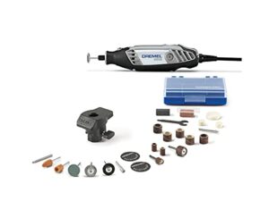 dremel 3000-1/24 variable speed rotary tool kit 1 attachment & 24 accessories, ideal variety crafting and diy projects cutting, sanding, grinding, polishing, drilling, engraving (renewed), 25 piece