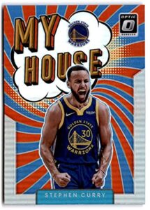 2021-22 donruss optic my house holo #3 stephen curry golden state warriors nba basketball trading card