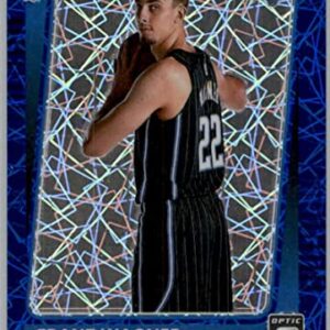 2021-22 Donruss Optic Blue Velocity #185 Franz Wagner Rated Rookies RC Rookie Orlando Magic NBA Basketball Trading Card