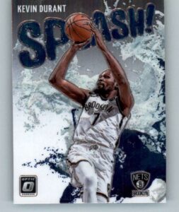 2021-22 donruss optic splash #7 kevin durant brooklyn nets nba basketball trading card