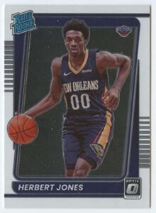 2021-22 donruss optic #157 herbert jones rated rookies rc rookie new orleans pelicans nba basketball trading card