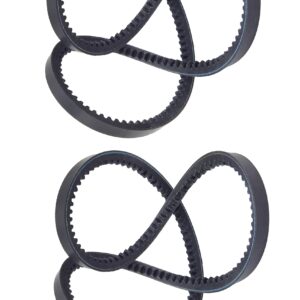 Set of 2 Replacement 754-0430 954-0430 Auger Drive Belt for MTD Troy Bilt Cub Cadet 2-Stage Snow Blowers 754-0430A 954-0430A 954-0430B 954-0430c