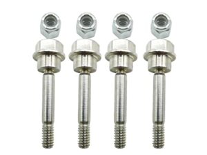 4 pcs 588077501 replacement shear pin bolt and nut for husqvarna ayp 532179828 532187494 532188243 532192090 601001986 snow blower