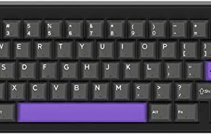 Hyekit Finalkey Cidoo V65 R2 Wireless Gaming Mechanical Keyboard, CNC Aluminum Frame, Bluetooth/USB Wired, Via Programmable, Hot Swap, Gasket Mount, 65% Keyboard, RGB Backlit, for Win/Mac, Black