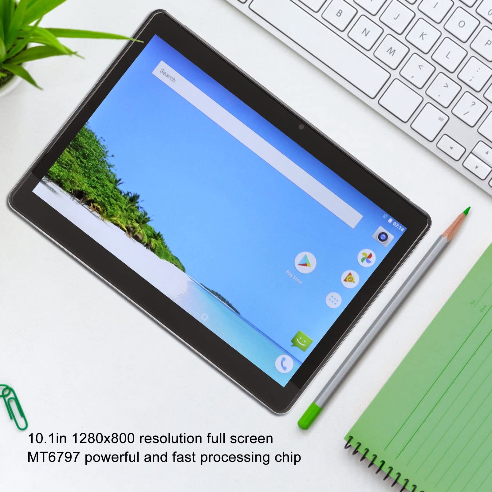 Tablet PC,10.1in Tablet,HD Screen Tablet, 3GB 32GB for Android8 Tablet, 4G Dual SIM Dual Standby Tablet,Calling Tablet PC