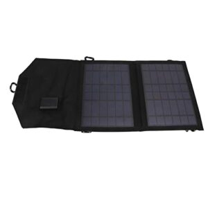 jeanoko folding solar panel charger, environmental protection polycrystalline silicon solar panel charger energy saving usb port for hiking