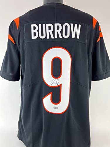 Joe Burrow Signed Autograph Bengals Nike NFL Authentic Limited Jersey Fanatics L - Autographed NFL Jerseys