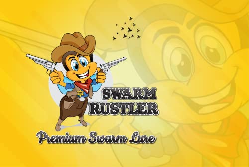 Swarm Rustler - Premium Swarm Lure - 2oz. Bottle for catching Honey Bee Swarms All Natural Swarm Lure