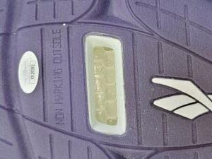 Shaquille O'Neal Signed Autographed Shoe White/Purple Reebok Size 22 JSA XX29392 - Autographed NBA Sneakers