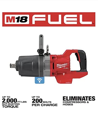 Milwaukee M18 FUEL 1 in. D-Handle High Torque Impact Wrench w/ONE-KEY (Bare Tool) + Accessory