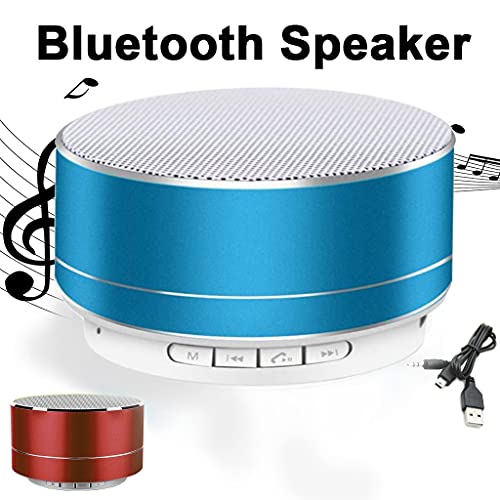 The Explorer Mnin Portable Bass BT Speakers Bluetooth Speaker Led Wirelwss For iPHONE For Pad Phones MP3 FM Wireless Music,blue