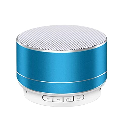 The Explorer Mnin Portable Bass BT Speakers Bluetooth Speaker Led Wirelwss For iPHONE For Pad Phones MP3 FM Wireless Music,blue