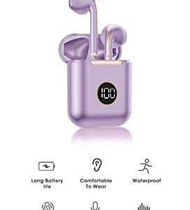 Homztil Ethic 6 TWS Bluetooth Headphone Earphone LED Battery Display Stereo Wireless Headset Earbuds in Ear Handsfree Ear Buds